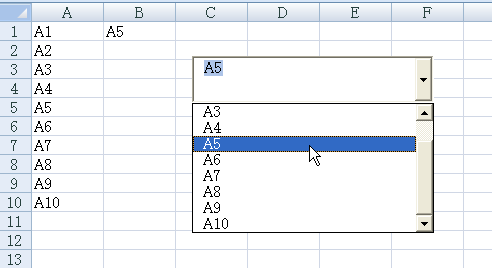 ���X�g����͂��āA�I�񂾃f�[�^���m�F