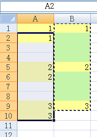 �󔒃Z���𖳎�����